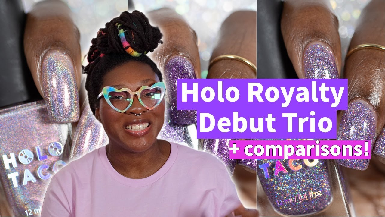 IN STOCK] Holo Taco Nail Polish Holographic/Menchie & Zyler Duo (Menchie  The Cat) | Shopee Singapore